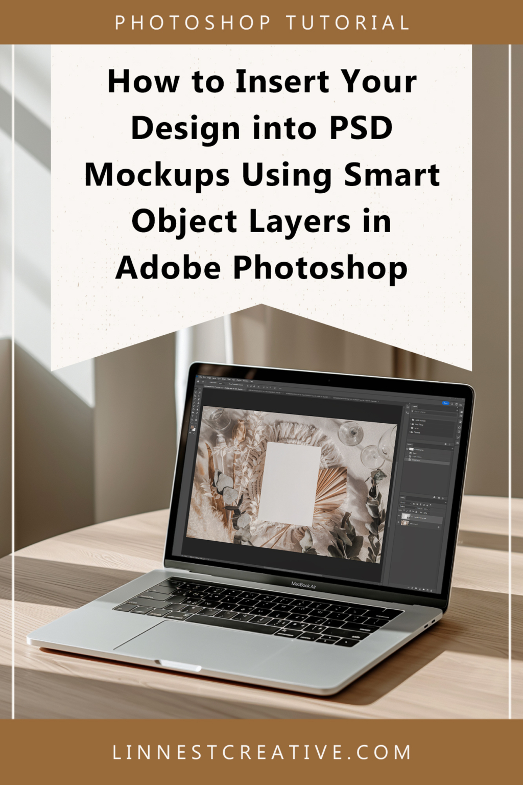 How to Insert Your Design into PSD Mockups Using Smart Object Layers in ...