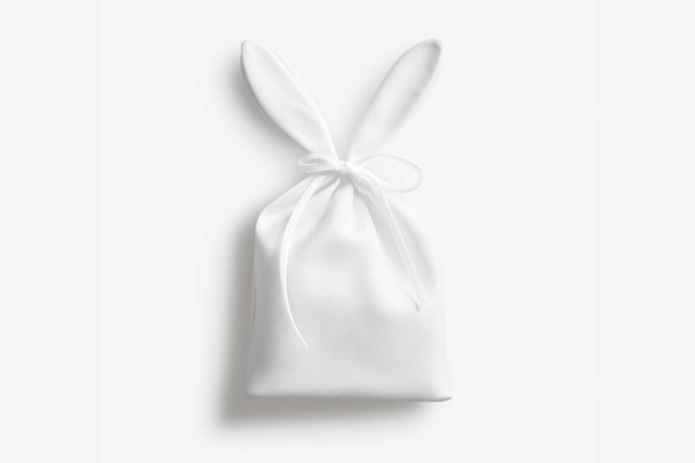 Easter Bunny Gift Bag Mockup