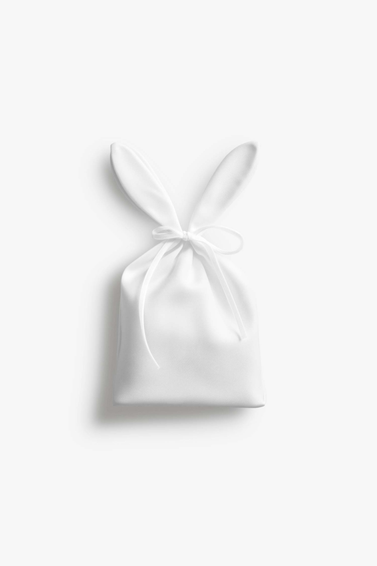 Easter Bunny Gift Bag Mockup